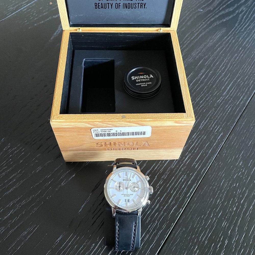 Shinola The Bedrock 20065289 42mm Mens Watch
